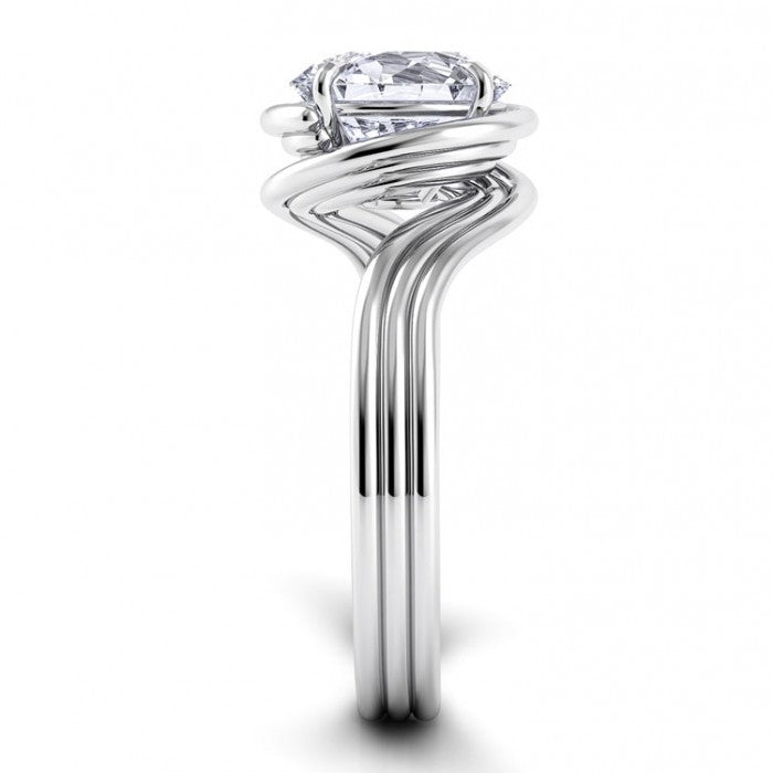 Danhov Engagement Ring Abbraccio Triple Shank AE141