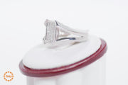 Princes Cut Invisible Radian Style Ring 0.85 Carats