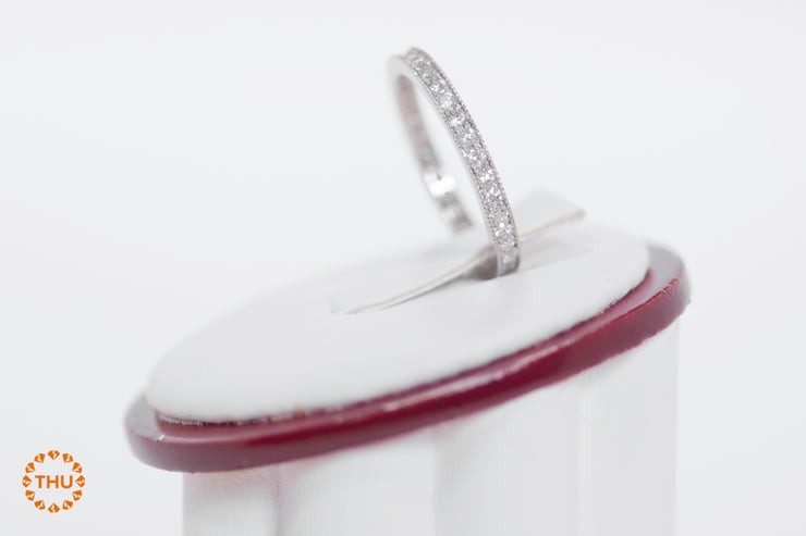 Platinum Eternity Pave Setting