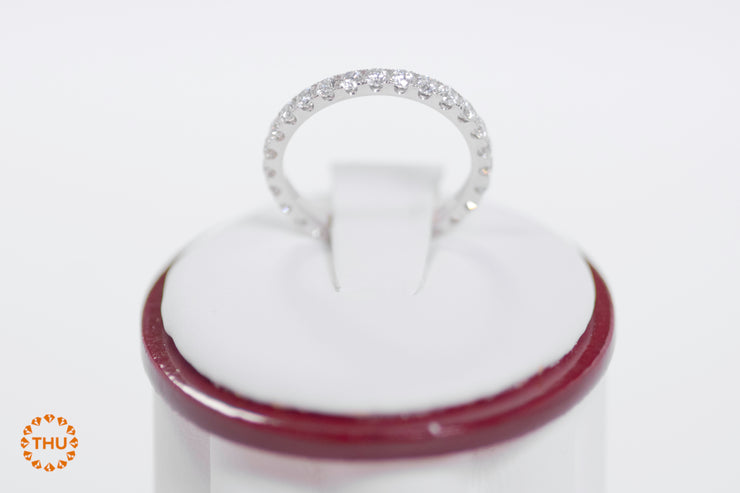 Platinum Eternity Pave Setting