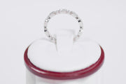 Miligrain Stackable Diamond Eternity Band 0.44 Carats