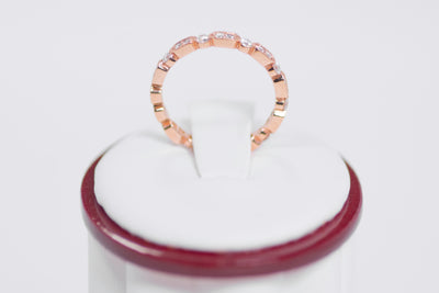 Miligrain Stackable Eternity Diamond Band 0.45 Carats