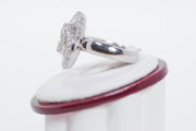 Baguette And Round Diamond Ring 1.69 Carats