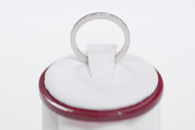 PAVE STYLE ETERNITY DIAMOND BAND