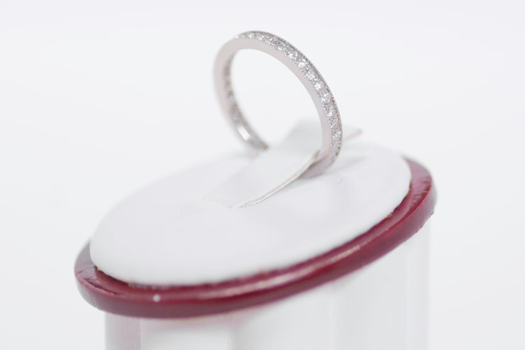 PAVE STYLE ETERNITY DIAMOND BAND