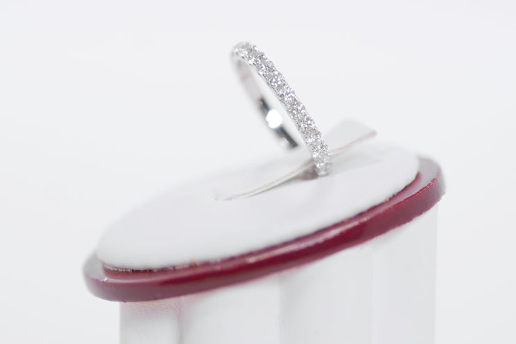 Split Prong Eternity Diamond Band