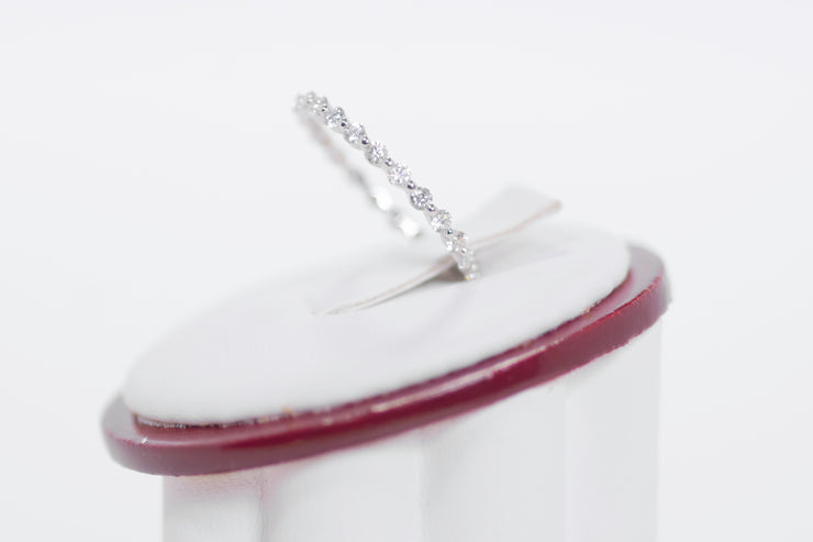Share Prong Eternity Diamond Band
