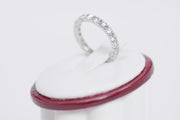 Eternity diamond shape share prong band 1.60 CARATS