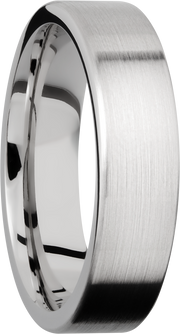 Cobalt chrome 6mm flat band