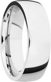 Cobalt chrome 7mm low-domed band