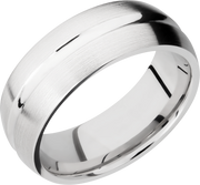 Cobalt Chrome 8mm domed concave band