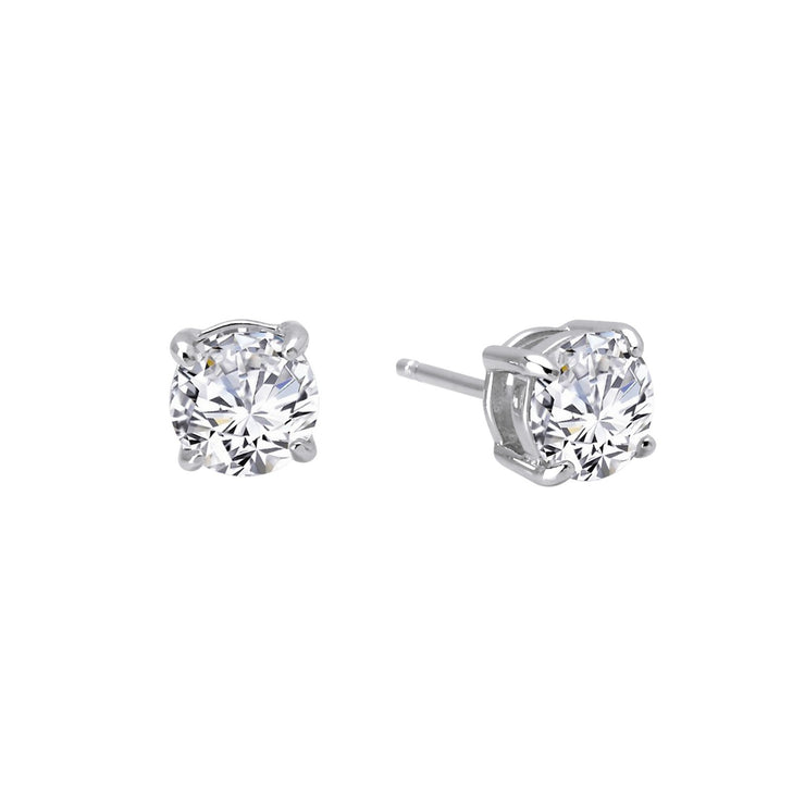 1.5 CTW Solitaire Stud Earrings