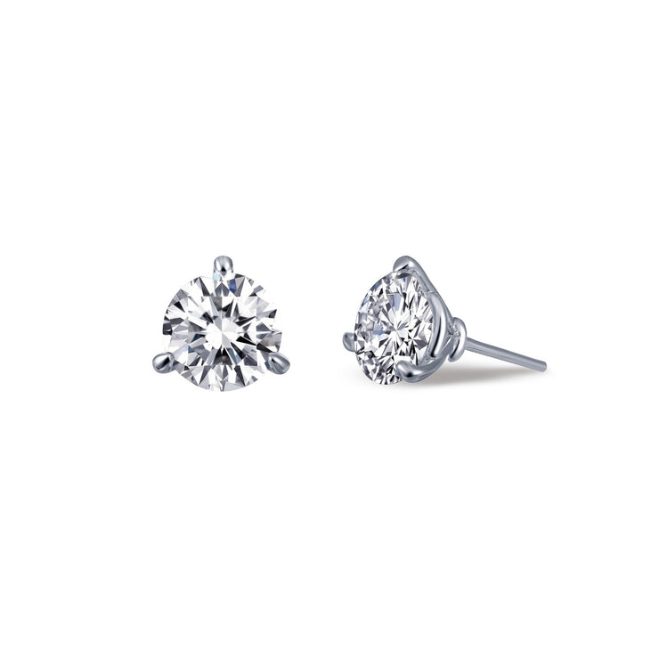 1.5 CTW Solitaire Stud Earrings