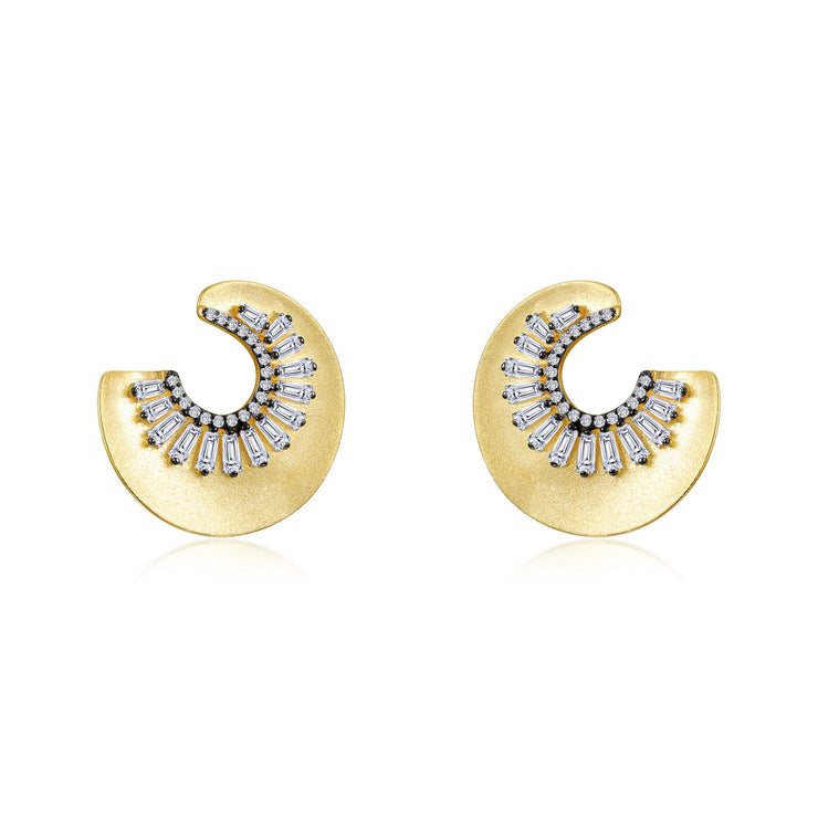 Sunburst Stud Earrings