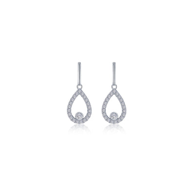 Classic Pear-Shaped Drop Earrings