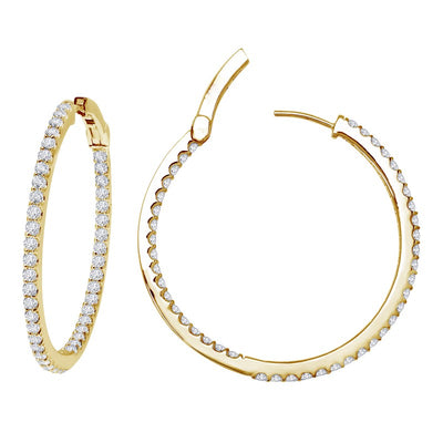 45 mm Hoop Earrings