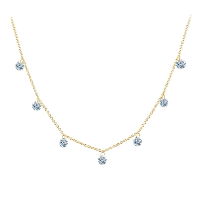 Frameless Raindrop Necklace