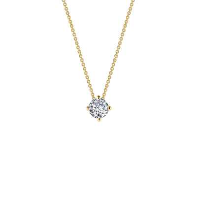 0.65 CTW Solitaire Necklace