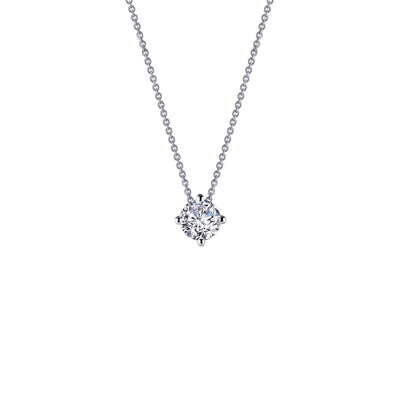 0.65 CTW Solitaire Necklace