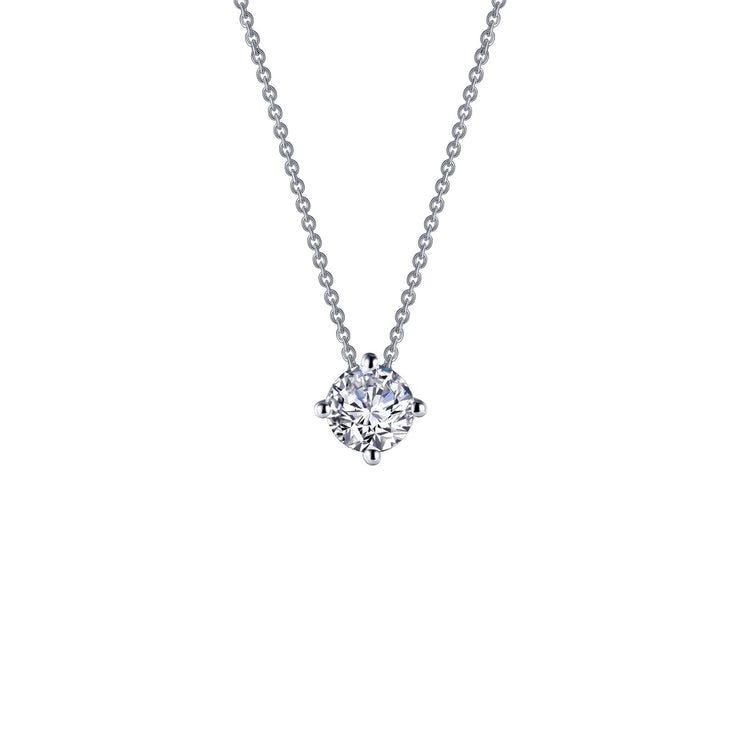 1.0 CTW Solitaire Necklace