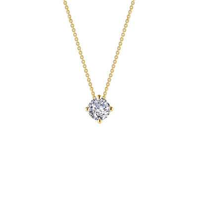 0.85 CTW Solitaire Necklace