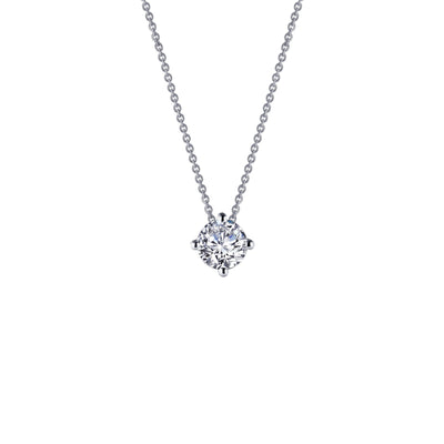 0.85 CTW Solitaire Necklace