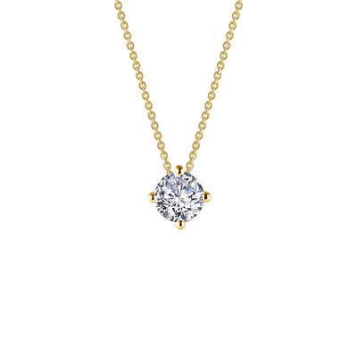 1.5 CTW Solitaire Necklace