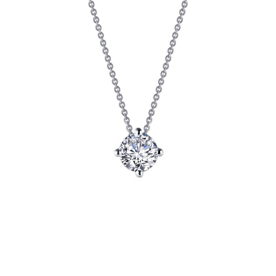 1.5 CTW Solitaire Necklace