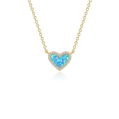 Halo Heart Necklace