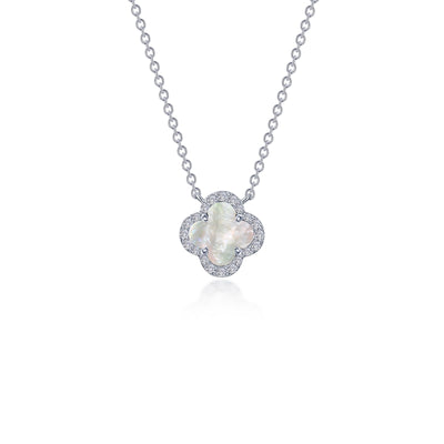 0.49 CTW Halo Necklace