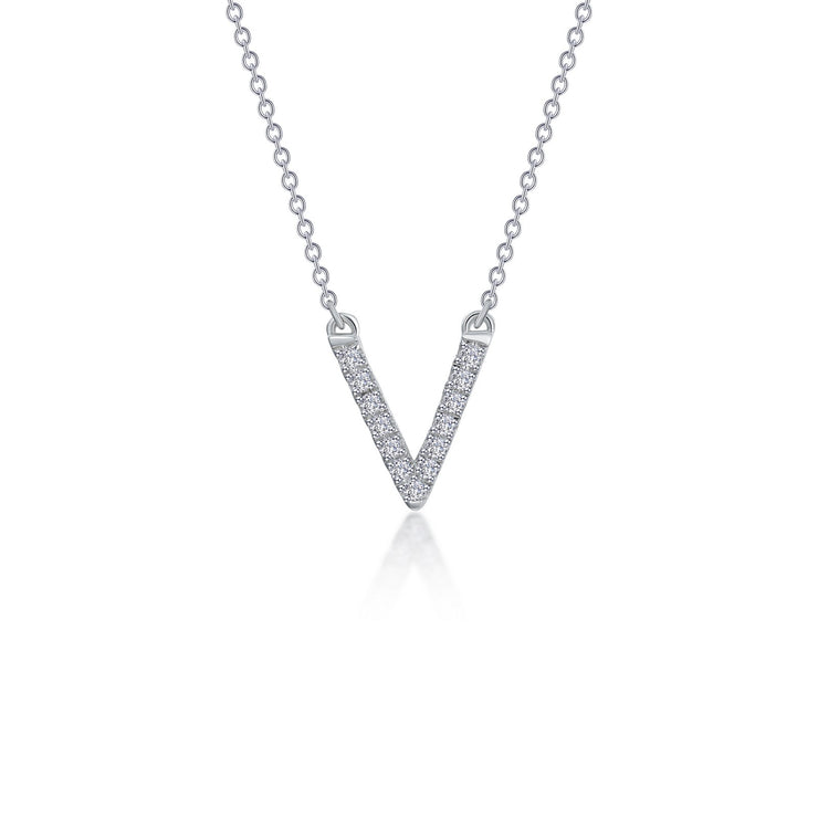 Modern V-Shaped Necklace