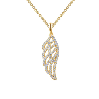 Angel Wing Pendant Necklace