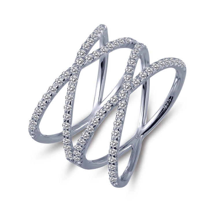 Double Crisscross Ring
