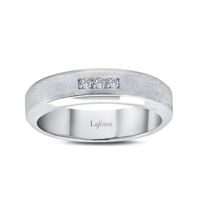 0.09 CTW Mens Wedding Band
