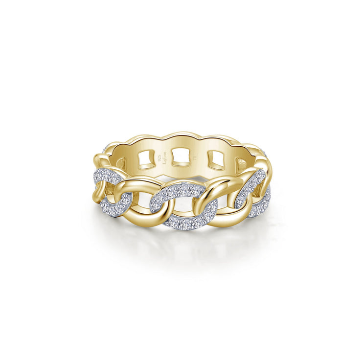 Interlocking Circles Eternity Band