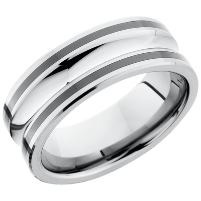 Ceramic and Tungsten Band