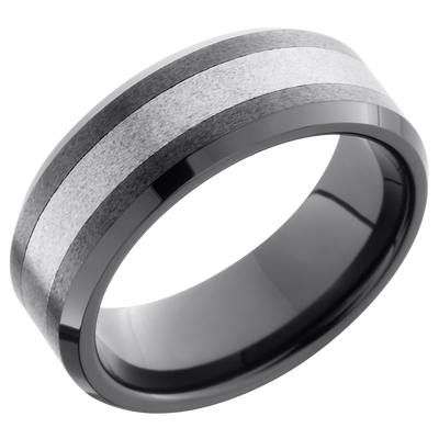 Ceramic and Tungsten Band