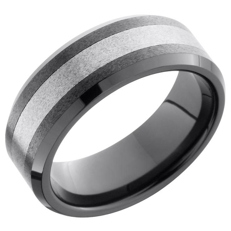 Ceramic and Tungsten Band
