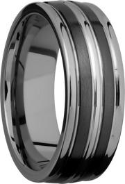 Ceramic and Tungsten Band