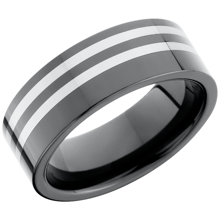 Ceramic and Tungsten Band