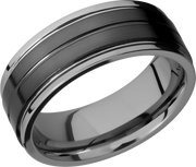 Ceramic and Tungsten Band